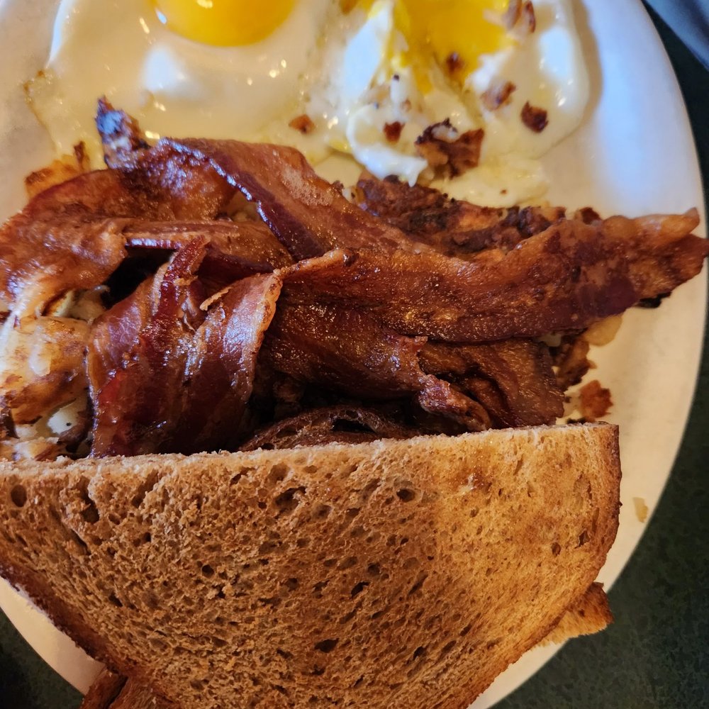 Carver's - Two egg special. Bacon is crisp. - Diners Near Me - Denville, New Jersey Carver's - Two egg special. Bacon is crisp. - Diners Near Me - Denville, New Jersey