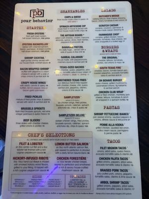 Menu photo 3 Pour Behavior Houston, TX Menu photo 3 Pour Behavior Houston, TX