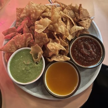 La Chinesca - Wonton chips - New Mexican Cuisine Near Me - Philadelphia, Pennsylvania
