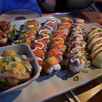 The Eatery - Don't remember all the rolls, but Fortune roll was my fave - Japanese Near Me - Vancouver, British Columbia