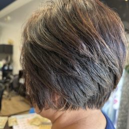 Hair cut and color Hair cut and color