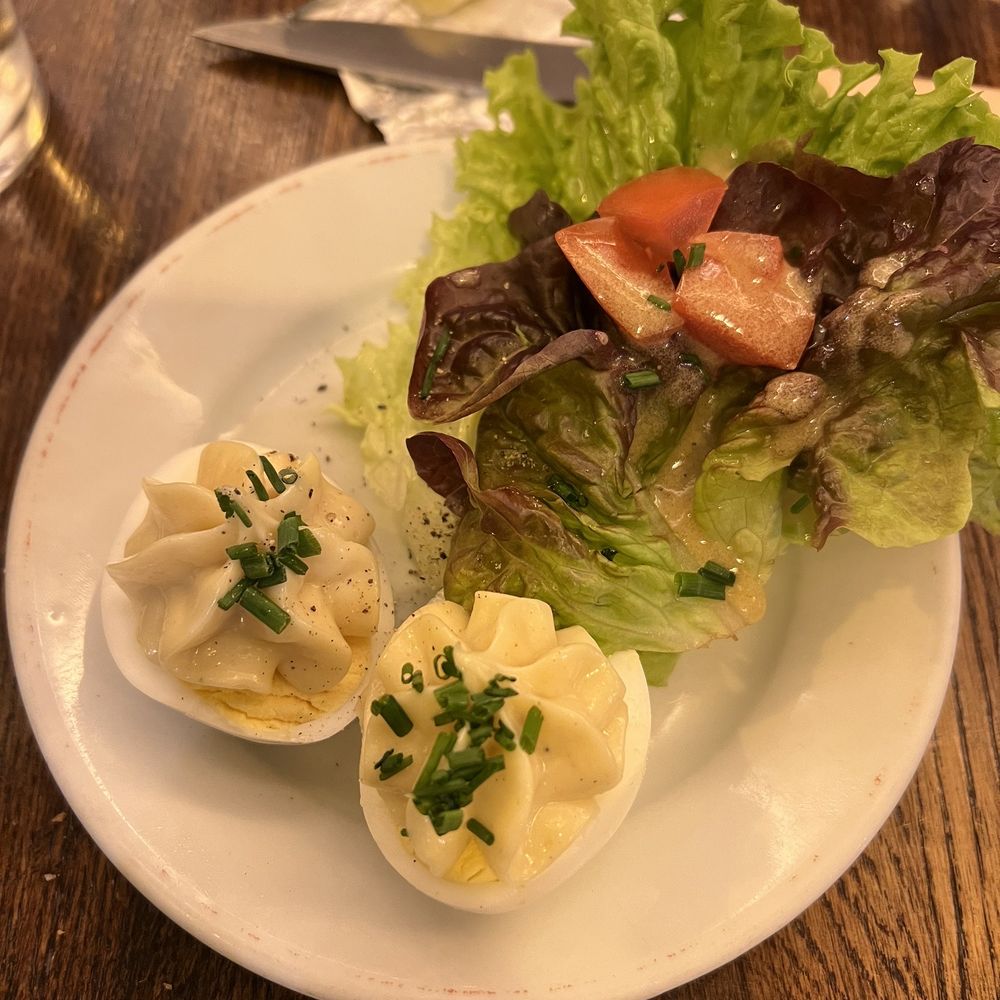 Café Varenne - Egg appetizer - French Near Me - Paris, 75 Café Varenne - Egg appetizer - French Near Me - Paris, 75