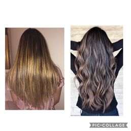 What I got vs what I asked for. The photo doesn't capture the level of brassiness seen in person though. What I got vs what I asked for. The photo doesn't capture the level of brassiness seen in person though.
