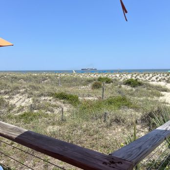 The Deck - View from the deck. - New American Near Me - Tybee Island, Georgia The Deck - View from the deck. - New American Near Me - Tybee Island, Georgia