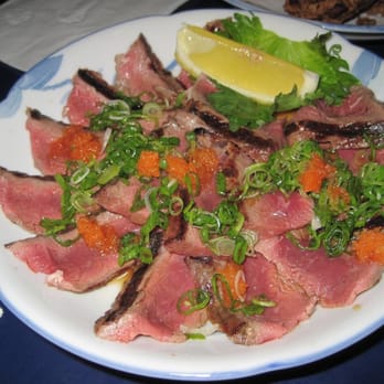 Echizen Japanese Restaurant - Beef Tataki - Japanese Near Me - Cypress, California Echizen Japanese Restaurant - Beef Tataki - Japanese Near Me - Cypress, California