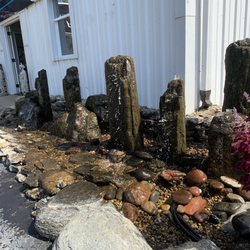 Backyard Blessings Garden Center - Simple looking fountains