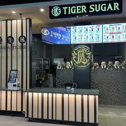 Tiger Sugar Boba Bubble Tea shop DC