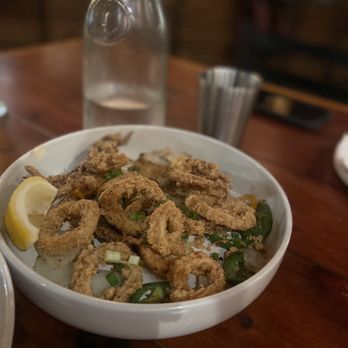 Rangoon Burmese Kitchen - Salt & Pepper Calamari - Burmese Near Me - Honolulu, Hawaii