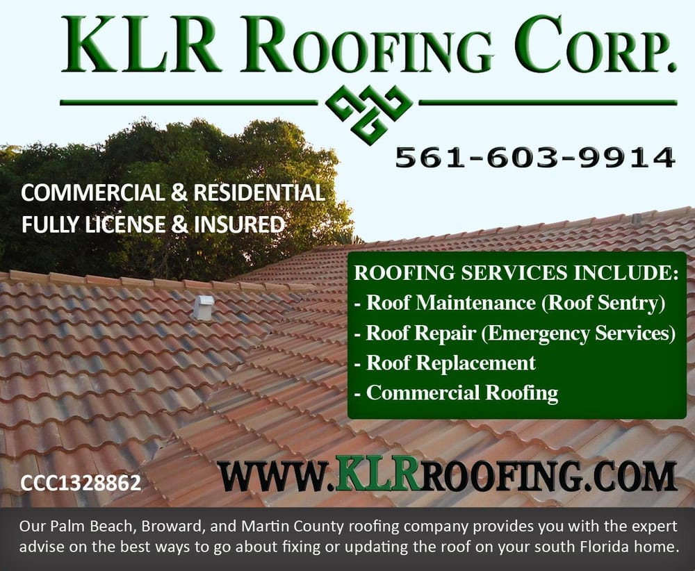 Slide of KLR Roofing