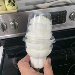 Dairy Queen Grill & Chill - Ask for a hot fudge sundae.... Only had hot fudge on 1/4 of the side of the ice cream, not even on top like it supposed to have.