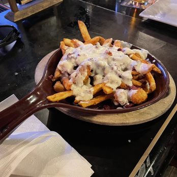 Murphy's Law - Poutine with corned beef! Wasn't a fan! Left most of it uneatened! - Irish Near Me - Chandler, Arizona Murphy's Law - Poutine with corned beef! Wasn't a fan! Left most of it uneatened! - Irish Near Me - Chandler, Arizona