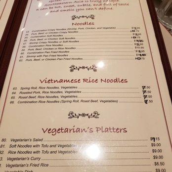 Saigon - Menu - Vietnamese Near Me - Millis, Massachusetts
