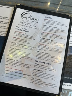 Menu photo 3 Olivia's Bistro Skagway, AK Menu photo 3 Olivia's Bistro Skagway, AK