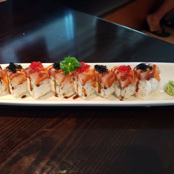 Denji Sushi - Red Dragon Roll - Sushi Bars Near Me - Surrey, British Columbia