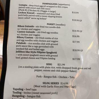 Hapag Bistro - Menu - Filipino Near Me - Highland, New York Hapag Bistro - Menu - Filipino Near Me - Highland, New York