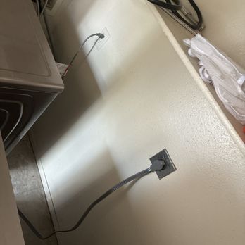 Durance Handyman Services - Washer dryer hookup. Swapped 4 prong for 3 prong, water tubing, and dryer exhaust coil. - Handyman Near Me Durance Handyman Services - Washer dryer hookup. Swapped 4 prong for 3 prong, water tubing, and dryer exhaust coil. - Handyman Near Me
