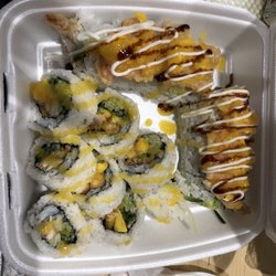Sushi Koon - Sunny roll/ Mango Chicken Roll