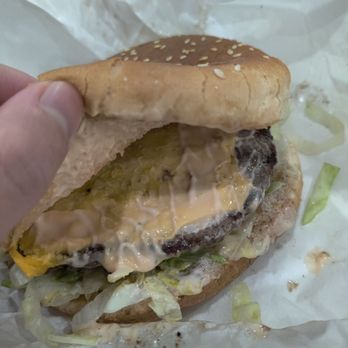 Nick's Burgers - Inside of cheeseburger - Burgers Near Me - El Monte, California Nick's Burgers - Inside of cheeseburger - Burgers Near Me - El Monte, California