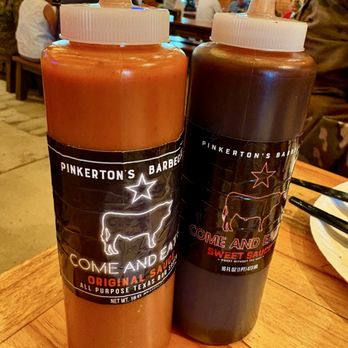 Pinkerton's Barbecue - Sauces - Barbeque Near Me - San Antonio, Texas