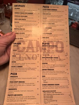 Menu photo 1 Campo Enoteca Manchester, NH