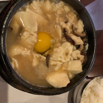 Myung Ga Tofu & BBQ - mushroom Tofu Soup - Korean Near Me - Weston, Florida Myung Ga Tofu & BBQ - mushroom Tofu Soup - Korean Near Me - Weston, Florida