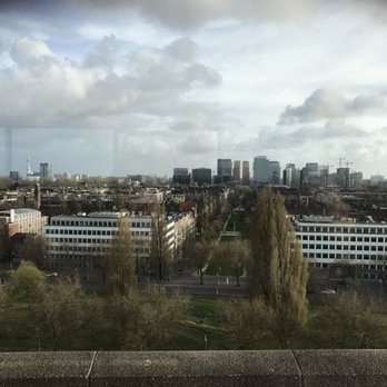 Hilton Amsterdam - View from the Executive Lounge - Hotels Near Me - Amsterdam, New Hampshire