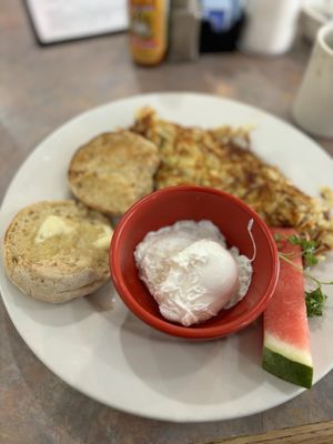 Peg's Glorified Ham n Eggs - S Sierra St by null