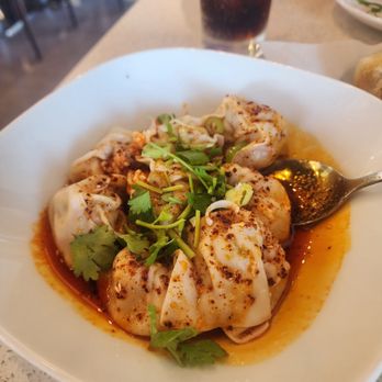 Pan Dumpling House - Pork chili wontons - Chinese Near Me - Corona, California Pan Dumpling House - Pork chili wontons - Chinese Near Me - Corona, California
