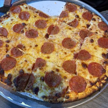 Cadillac Jack's - Pepperoni pizza - Bars Near Me - Bloomington, Illinois