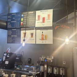 Friedrichs Coffee- Urbandale - Interior menu
