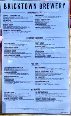 Menu photo 3 Bricktown Brewery Bartlesville, OK
