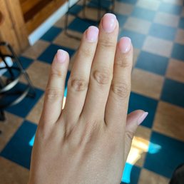 Dip nails with short extensions #204 done by Annie! A MUST!