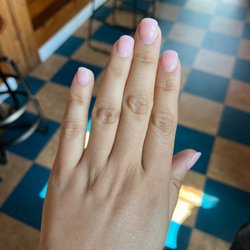 Twin Nails - Dip nails with short extensions #204 done by Annie! A MUST!