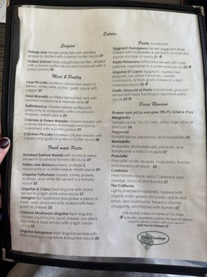Menu photo 4 Bella Saratoga Saratoga, CA