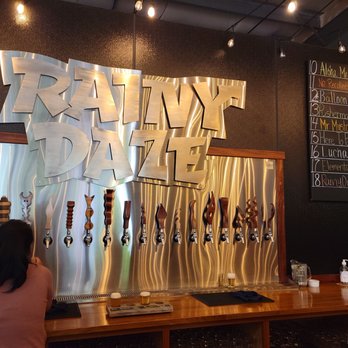 Rainy Daze Brewing - Bartender gave us a little history on the brewery. And yes, they had 18 beers on tap. - Breweries Near Me - Poulsbo, Washington Rainy Daze Brewing - Bartender gave us a little history on the brewery. And yes, they had 18 beers on tap. - Breweries Near Me - Poulsbo, Washington