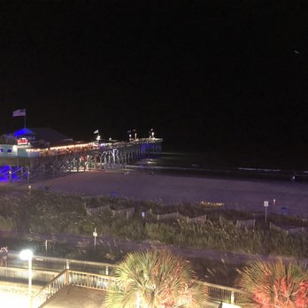 RipTydz - View at night from rooftop bar - Seafood Near Me - Myrtle Beach, South Carolina