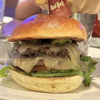 Hard Rock Cafe Sacramento - jalapeno burger - American Near Me - Wheatland, California Hard Rock Cafe Sacramento - jalapeno burger - American Near Me - Wheatland, California