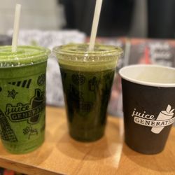 Juice Generation - Hail to Kale & Green Guardian