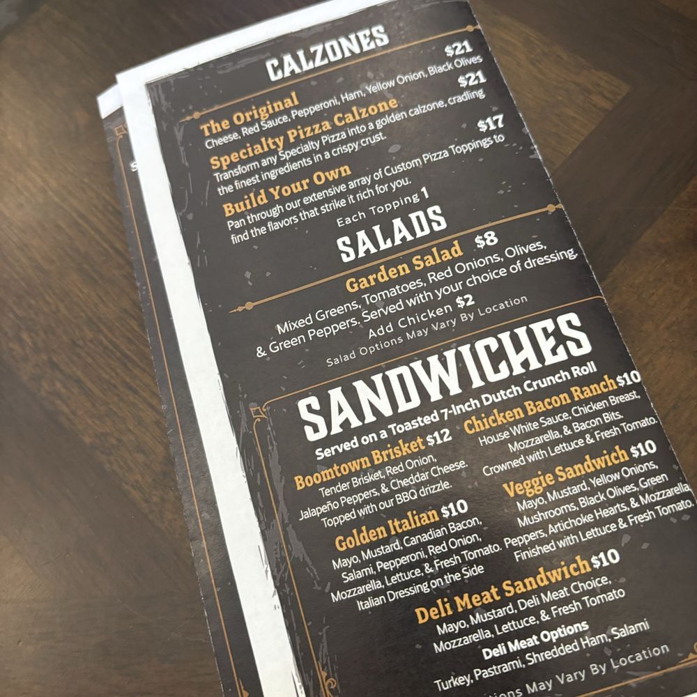 Gold Dust Pizza Copperopolis - Sandwiches and calzones - Pizza Near Me - Copperopolis, California