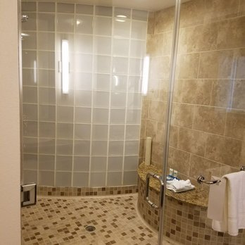 Archer Hotel Falls Church - Walk in shower that can literally accomodate 5 ppl - Hotels Near Me - Fairfax, Virginia Archer Hotel Falls Church - Walk in shower that can literally accomodate 5 ppl - Hotels Near Me - Fairfax, Virginia
