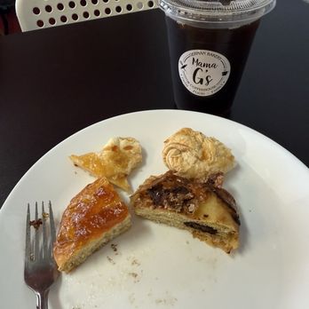 Mama G’s - my plate with cold brew - Bakeries Near Me - Sarasota, Florida Mama G’s - my plate with cold brew - Bakeries Near Me - Sarasota, Florida