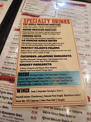Menu photo 8 La Mancha Austin, TX