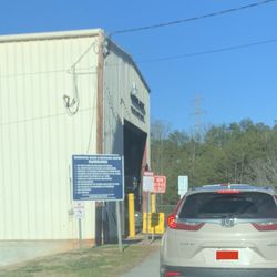 Blackberry Valley Recycling/Waste Collection Center - Main reception shed