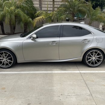 Element Wheels Custom Rims & Tires - Lexus IS350 Fsport with Vossen HF-3 gloss graphite rims. - Tires Near Me - Chandler, Arizona