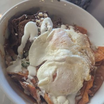 Toast  Downey - Chilaquiles with barbacoa with red sauce - Breakfast & Brunch Near Me - Downey, California