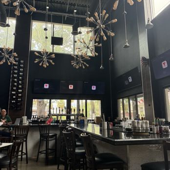 Renzo's - Bar area that has windows to outside service /seating - Argentine Near Me - Tampa, Florida Renzo's - Bar area that has windows to outside service /seating - Argentine Near Me - Tampa, Florida