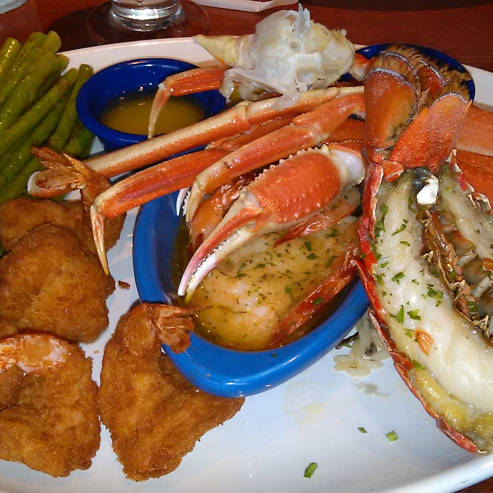 Red Lobster - Ultimate Feast. So yummy and best thing on the menu, in my opinion! - Seafood Near Me - Scottsdale, Arizona Red Lobster - Ultimate Feast. So yummy and best thing on the menu, in my opinion! - Seafood Near Me - Scottsdale, Arizona