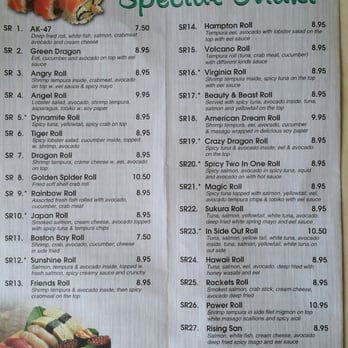 Japan Sushi House - Menu - Sushi Bars Near Me - Hampton, Virginia Japan Sushi House - Menu - Sushi Bars Near Me - Hampton, Virginia