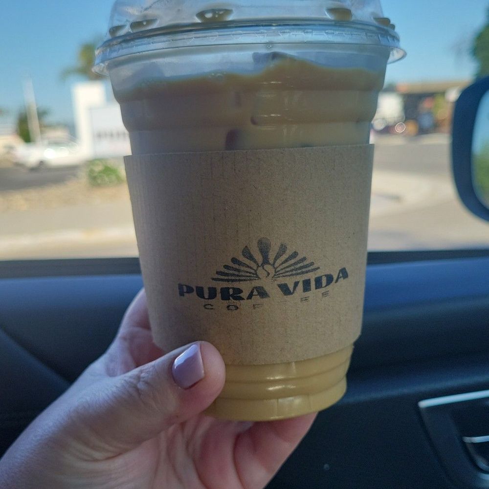 Pura Vida Coffee - Toasted Spanish latte . - Coffee & Tea Near Me - Bakersfield, California Pura Vida Coffee - Toasted Spanish latte . - Coffee & Tea Near Me - Bakersfield, California