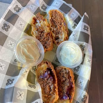Saucy Porka - Chorizo egg rolls - Pan Asian Near Me - Saint Louis, Missouri